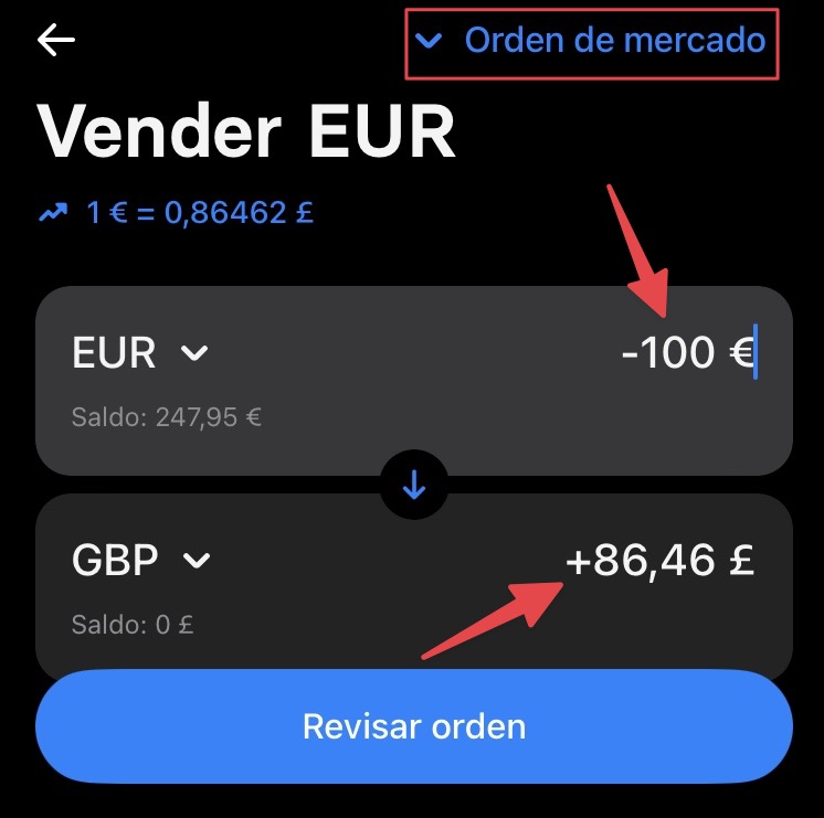 Tipo de cambio Revolut - Cambio de divisas 4 proceso de cambio de divisas