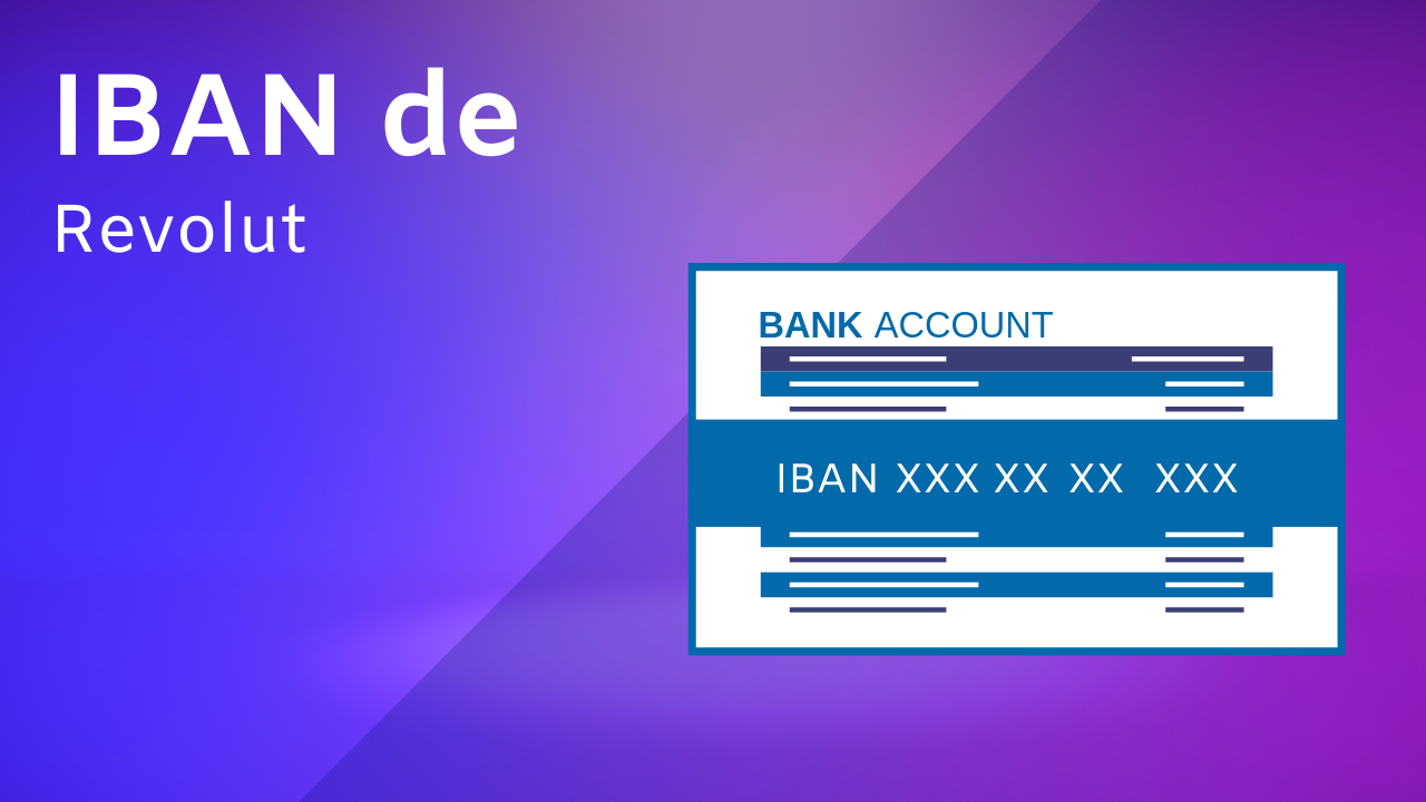 comment voir son numero de compte revolut